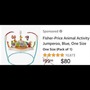 Fisher Price Animal Activity Jumperoo